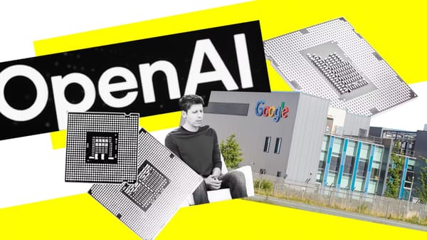 OpenAI က Google ရဲ့ ချစ်ပ်တွေကို ပြောင်းသုံးဖို့ ပြင်နေ